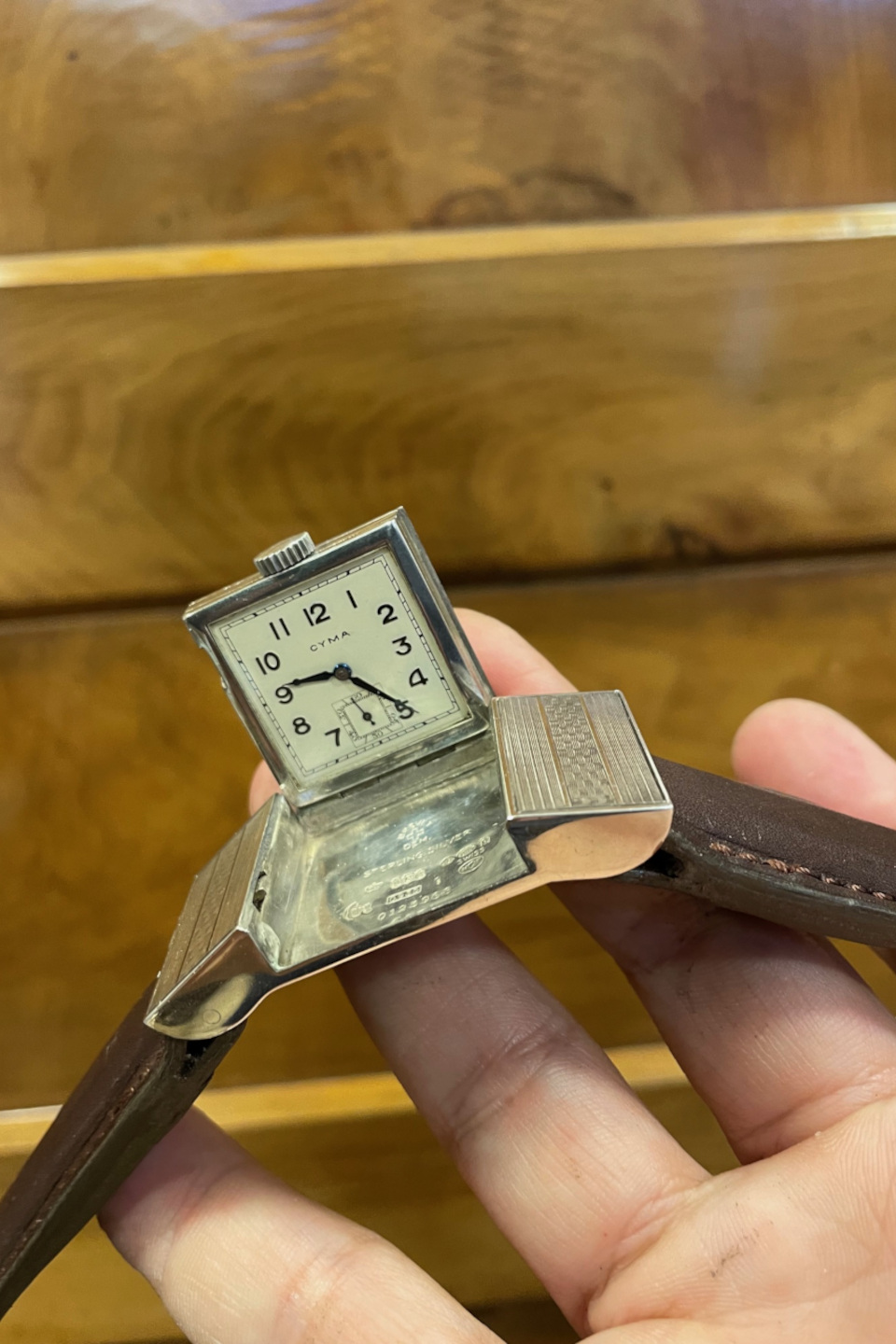 ceinture avec montre de golf - creation sur-mesure - yvon morin ceinture avec montre de golf - creation sur-mesure - yvon morin