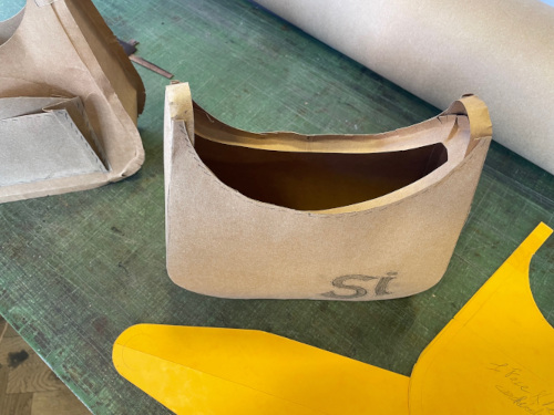 commandes sur-mesure de sac en cuir - Sac SI 5 - yvon morin commandes sur-mesure de sac en cuir - Master en kraft - Sac SI - yvon morin
